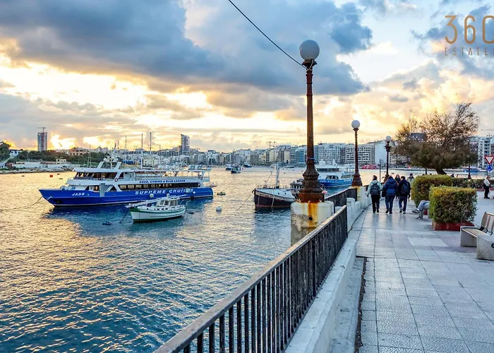 Spacious & Modern 3br In The Heart Of By 360 Estates Apartament Sliema